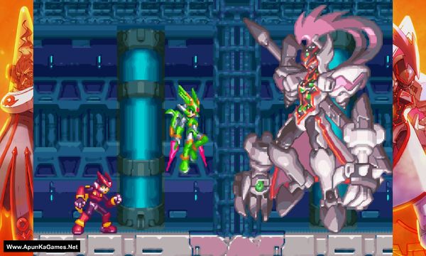 Mega Man Zero/ZX Legacy Collection Screenshot 1, Full Version, PC Game, Download Free